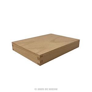 CASANI HOUTEN SCHILDERPANEEL - 5x10x3CM