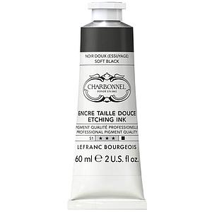 INTAGLIO ETCHING INK - SOFT BLACK - 60ML