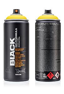 MONTANA BLACK SPUITVERF 400ML - BLKP1000 POWER YELLOW