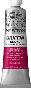 GRIFFIN ALKYD TUBE 37ML - 468 PERMANENT ALIZARINE KRAPLAK 