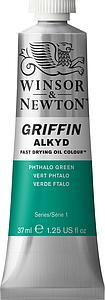 GRIFFIN ALKYD TUBE 37ML - 522 PHTALOGROEN