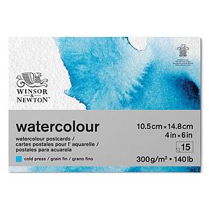 AQUA POSTKAARTBLOK - 15V. - 300G 10.5x14.8cm