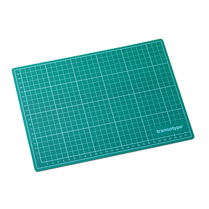 TRANSOTYPE SNIJMAT -GROEN/ZWART - 30X45CM