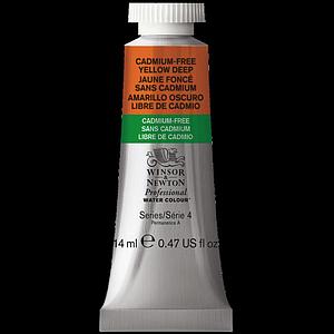 PROFESSIONAL WATERVERF TUBE 14ML - 891 CADMIUMVRIJ DONKERGEEL