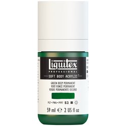 ACRYL SOFTBODY FLACON 59ML - 350 GREEN DEEP PERMANENT