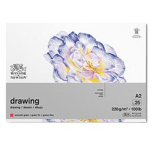 DRAWING PAD - SMOOTH GRAIN 220G - 25V. - A2 42x58.4CM