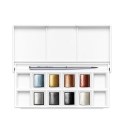 COTMAN - METALLIC POCKET SET - 8ST + BRUSH