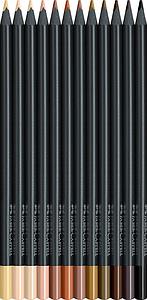 BLACK EDITION KLEURPOTLODEN SET - 12ST SKIN TONES