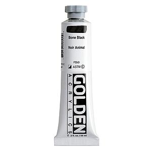 ACRYL HEAVY BODY TUBE 59ML - 1010 BONE BLACK