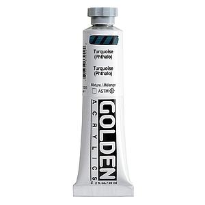 ACRYL HEAVY BODY TUBE 59ML - 1390 TURQUOISE (PHTHALO)