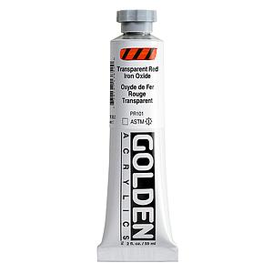 ACRYL HEAVY BODY TUBE 59ML - 1385 TRANSPARENT RED IRON OXIDE