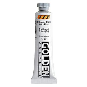 ACRYL HEAVY BODY TUBE 59ML - 4012 IRIDESCENT BRIGHT GOLD (FINE)