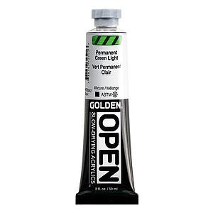 ACRYL OPEN TUBE 59ML - 7250 PERMANENT GREEN LIGHT