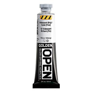 ACRYL OPEN TUBE 59ML - 7480 IRIDESCENT BRIGHT GOLD (FINE)