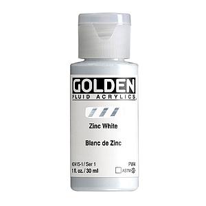 ACRYL FLUID 30ML - 2415 ZINC WHITE - S1