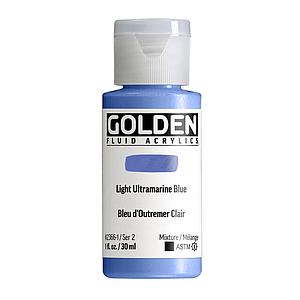 ACRYL FLUID 30ML - 2366 LIGHT ULTRAMARINE BLUE - S2