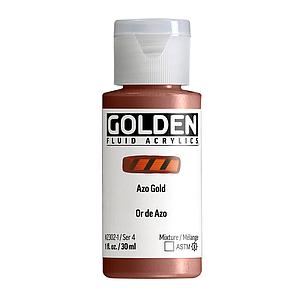 ACRYL FLUID 30ML - 2302 AZO GOLD - S4
