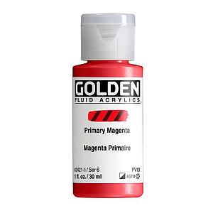 ACRYL FLUID 30ML - 2421 PRIMARY MAGENTA - S6