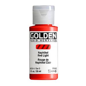 ACRYL FLUID 30ML - 2210 NAPHTHOL RED LIGHT - S5