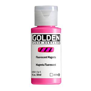 ACRYL FLUID 30ML - 2494 FLUORESCENT MAGENTA - S5