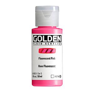 ACRYL FLUID 30ML - 2492 FLUORESCENT PINK - S5