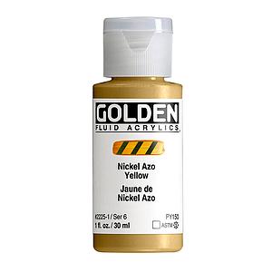 ACRYL FLUID 30ML - 2225 NICKEL AZO YELLOW - S6