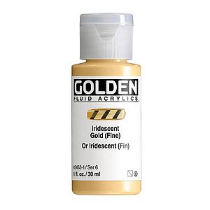ACRYL FLUID 30ML - 2453 IRIDESCENT GOLD - S6