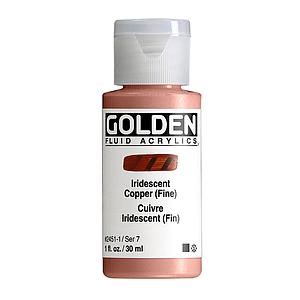ACRYL FLUID 30ML - 2452 IRIDESCENT COPPER FINE - S7