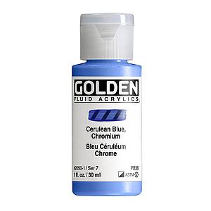 ACRYL FLUID 30ML - 2050 CERULEAN BLUE CHROMIUM - S7