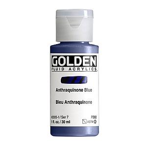 ACRYL FLUID 30ML - 2005 ANTHRAQUINONE BLEU - S7