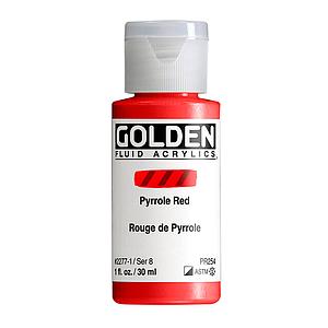 ACRYL FLUID 30ML - 2277 PYRROLE RED - S8