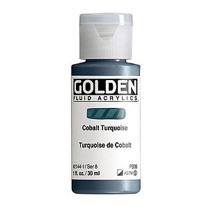 ACRYL FLUID 30ML - 2144 COBALT TURQUOISE - S8