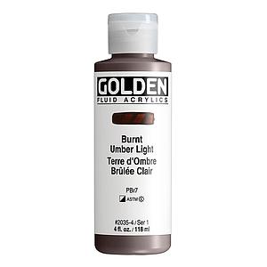ACRYL FLUID 118ML - 2035 BURNT UMBER  LIGHT - S1