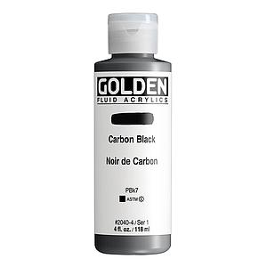 ACRYL FLUID 118ML - 2040 CARBON BLACK - S1