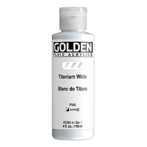 ACRYL FLUID 118ML - 2380 TITANIUM WHITE - S1
