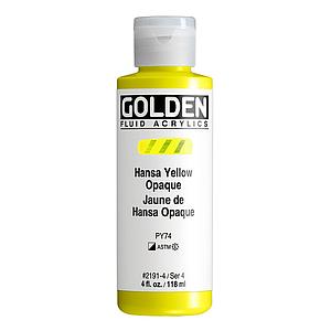 ACRYL FLUID 118ML - 2191 HANSA YELLOW OPAQUE - S4