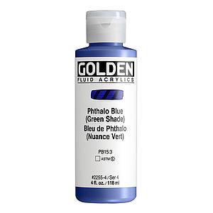 ACRYL FLUID 118ML - 2255 PHTHALO BLUE GREEN SHADE - S4