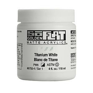 ACRYL SOFLAT 118ML - 6755 TITANIUM WHITE - S1