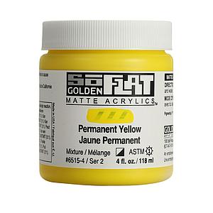 ACRYL SOFLAT 118ML - 6515 PERMANENT YELLOW - S2
