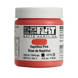 ACRYL SOFLAT 118ML - 6570 NAPHTHOL PINK - S2