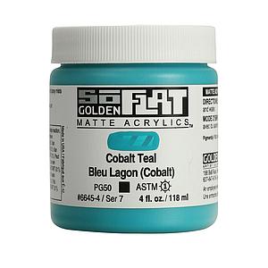 ACRYL SOFLAT 118ML - 6645 COBALT TEAL - S7
