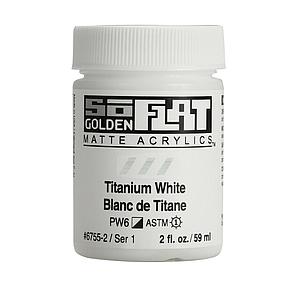 ACRYL SOFLAT 59ML - 6755 TITANIUM WHITE - S1