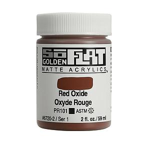 ACRYL SOFLAT 59ML - 6720 RED OXIDE - S1