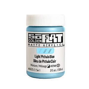 ACRYL SOFLAT 59ML - 6625 LIGHT PHTHALO BLUE - S1