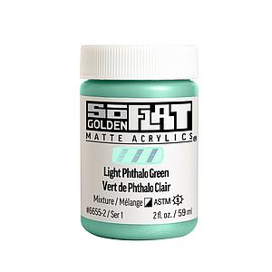 ACRYL SOFLAT 59ML - 6625 LIGHT PHTHALO GREEN - S1