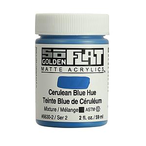 ACRYL SOFLAT 59ML - 6630 CERULEAN BLUE HUE - S2