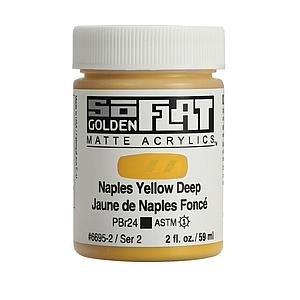 ACRYL SOFLAT 59ML - 6695 NAPELS YELLOW DEEP - S2