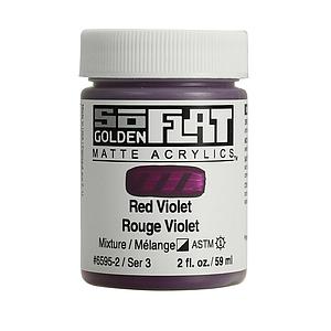 ACRYL SOFLAT 59ML - 6595 RED VIOLET - S3