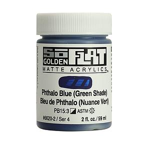 ACRYL SOFLAT 59ML - 6620 PHTHALO BLUE GREEN SHADE - S4