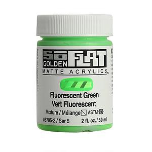 ACRYL SOFLAT 59ML - 6795 FLUORESCENT GREEN - S5